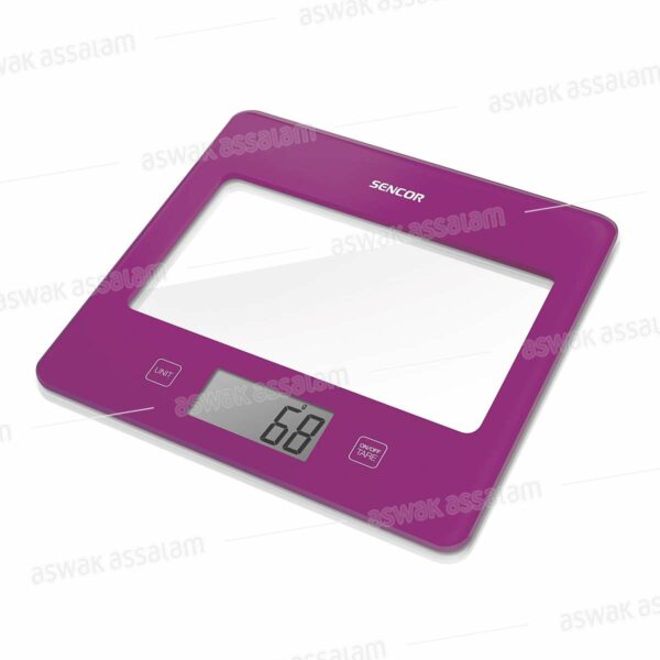 BALANCE DE CUISINE ULTRA SLIM PESE JUSQUA 5KG SKS 5025VT SENCOR