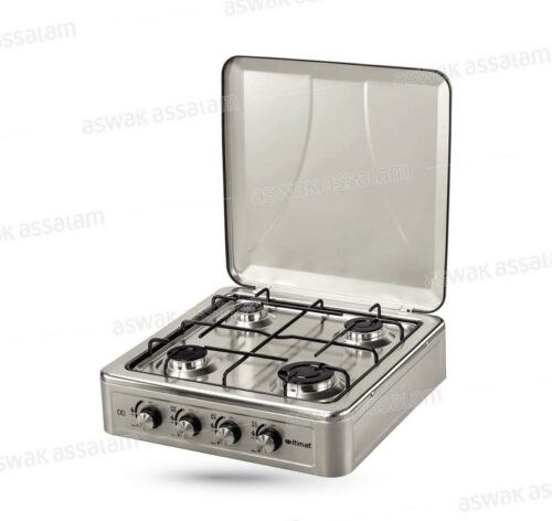 RECHAUD A GAZ 4 FEUX INOX ITIMAT