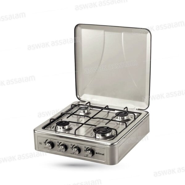 RECHAUD A GAZ 4 FEUX INOX ITIMAT