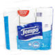 PAPIER HYGIENIQUE BLANC 3 PLIS 9 UNITES TEMPO