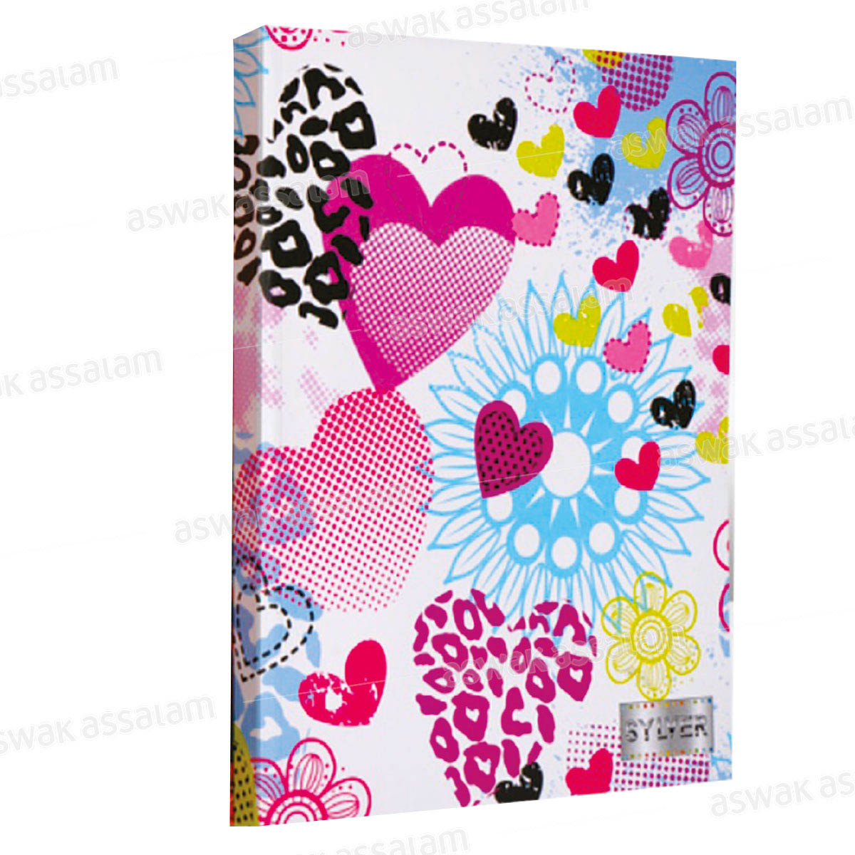 CAHIER PIQUE 17*22CM 48 PAGES BLEU MARINE