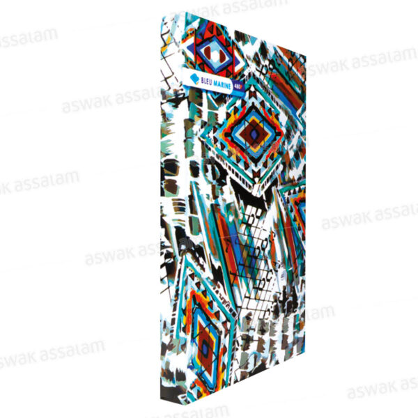 REGISTRE 21*29,7CM 192 PAGES BLEU MARINE