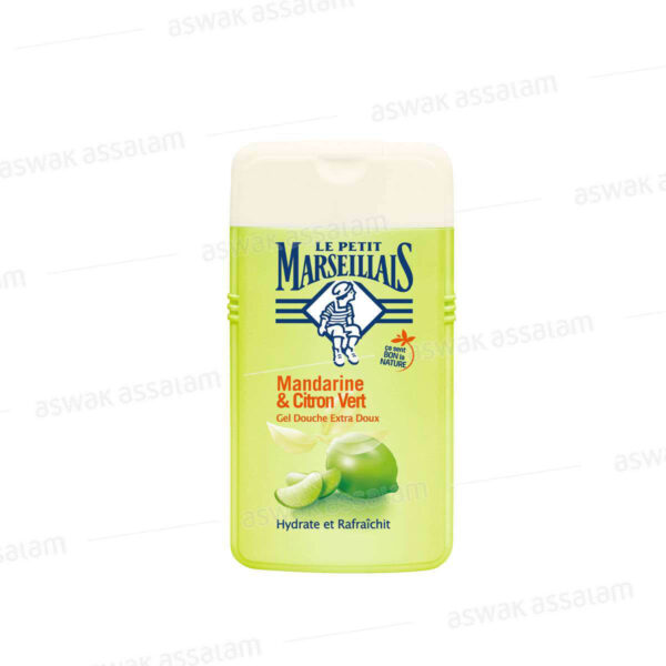 GEL DOUCHE MANDARINE & CITRON VERT 250ML LE PETIT MARSEILLAIS