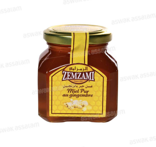 MIEL AU GINGEMBRE 250G ZEMZAMI