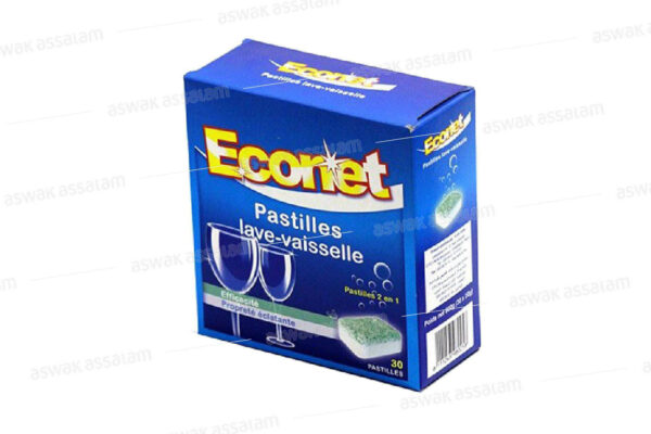 PASTILLES VAISSELLE 30 UNITES ECONET