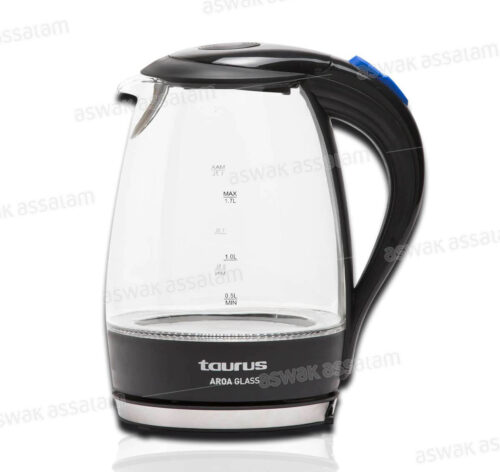 BOUILLOIRE EN VERRE 1,7L AROA GLASS TAURUS