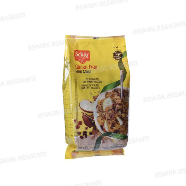 MUESLI FRUITS SANS GLUTEN 375G SCHAR