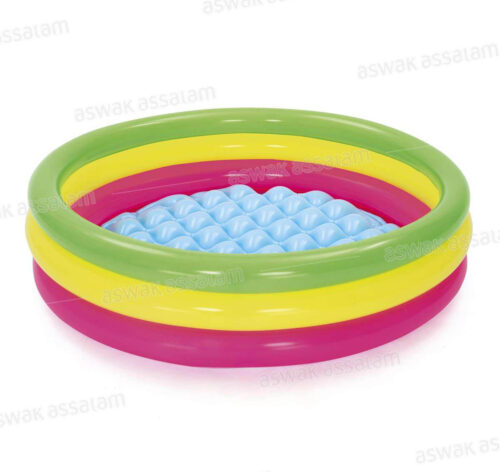 PISCINE MULTICOLORE 102 x H25 CM BESTWAY