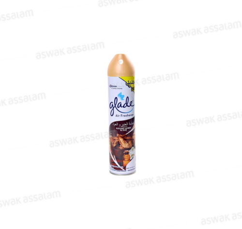 DESODORISANT AEROSOL ELEGANT AMBER & OUD 300ML GLADE
