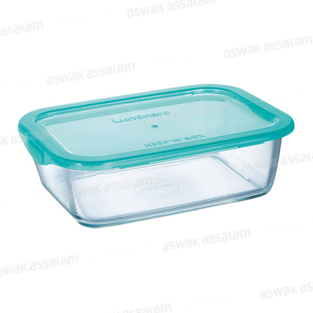 BOITE DE CONSERVATION RECTANGULAIRE EN VERRE 122CL KEEP'N BOX LUMINARC