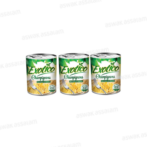 CHAMPIGNONS COUPES 3*130G EXOTICO