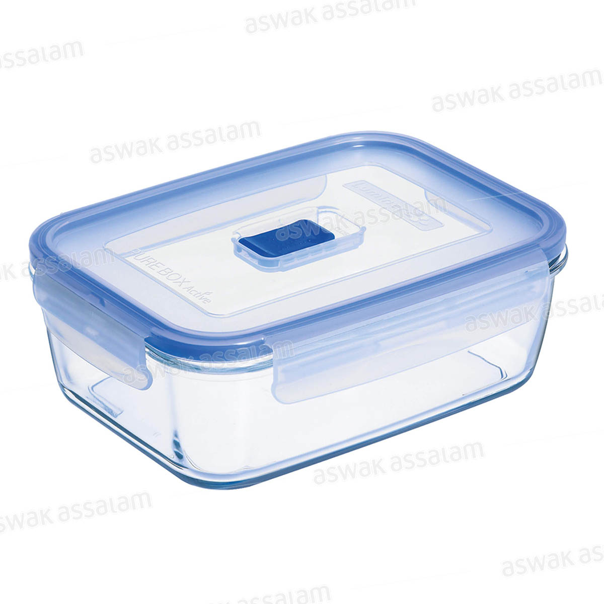BOITE DE CONSERVATION RECTANGULAIRE EN VERRE 122CL PURE BOX LUMINARC