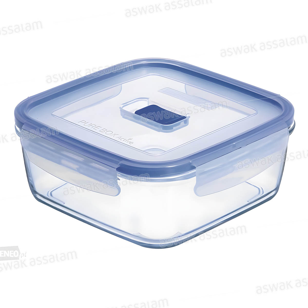 BOITE DE CONSERVATION CARREE EN VERRE 76CL PURE BOX LUMINARC