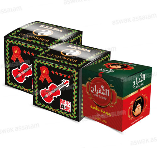 PACK DE 2 THES VERTS EN GRAINS 200G VIOLON (THE VERT BOUILLOIRE 143G GRATUIT)