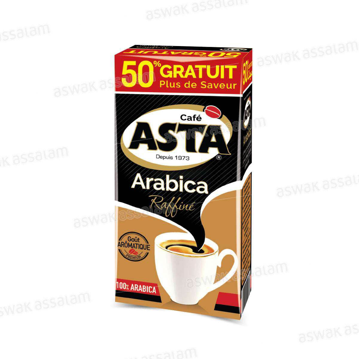 CAFE MOULU ARABICA 300G ASTA