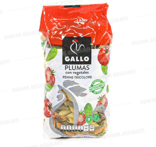 PLUMAS VEGETALES 500G GALLO