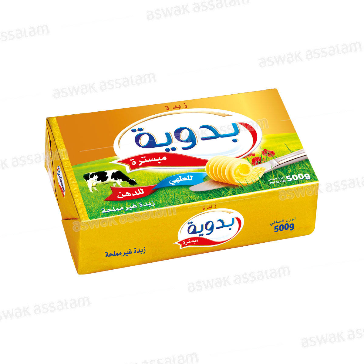BEURRE PASTEURISE 500G BADAOUIRA