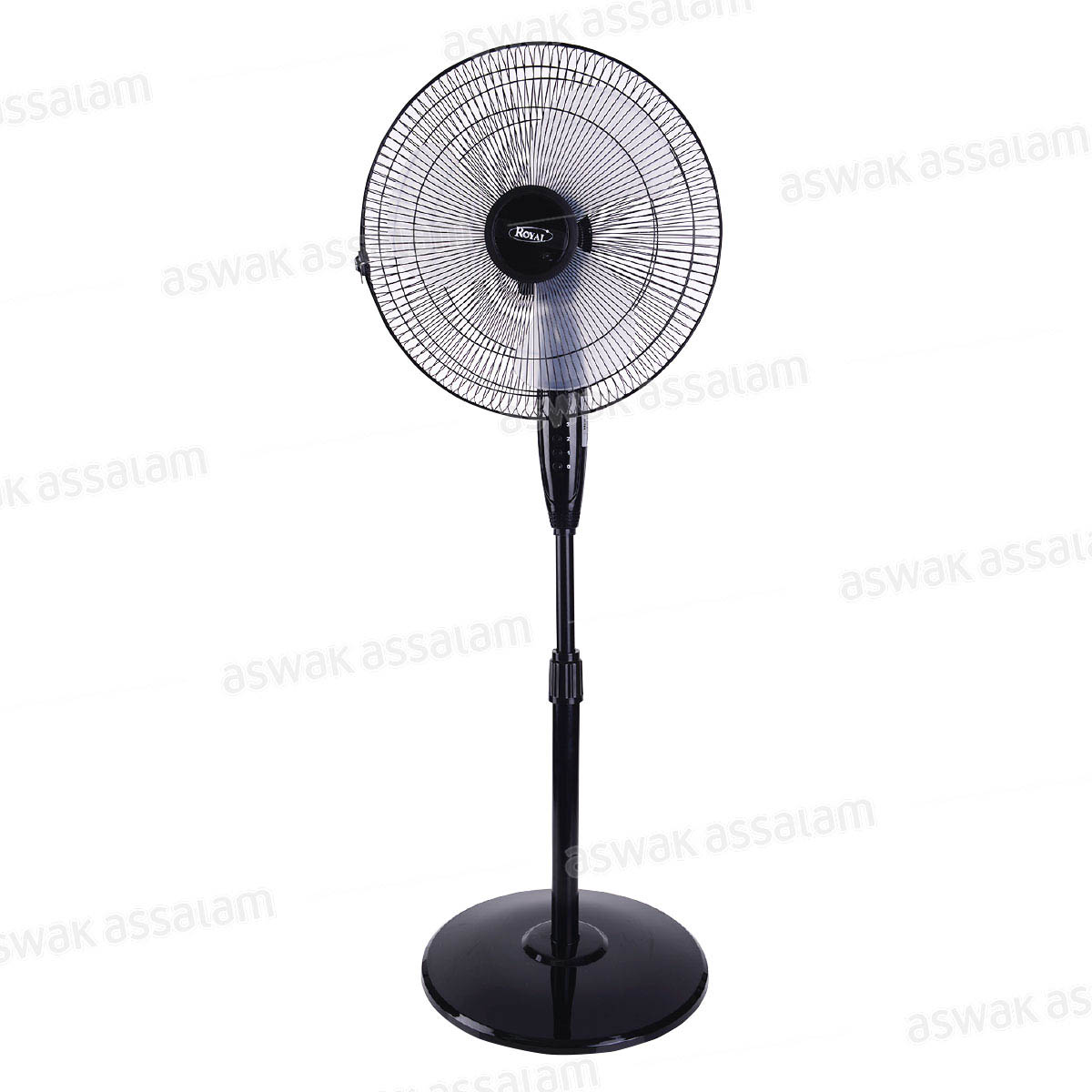 VENTILATEUR SUR PIED 40W NOIR VR300B ROYAL