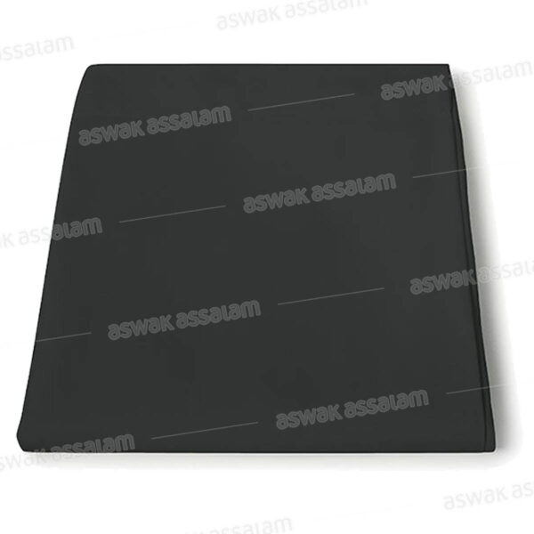 DRAP HOUSSE COTONELLE 90*190CM NOIR RICHBOND