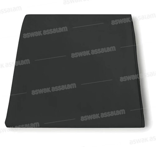 DRAP HOUSSE COTONELLE 140*190CM NOIR RICHBOND