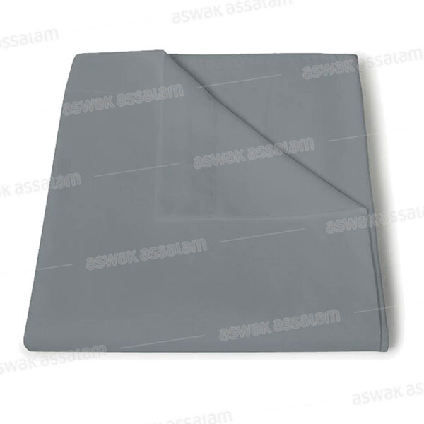 DRAP PLAT COTONELLE 180*270CM GRIS CLAIR RICHBOND