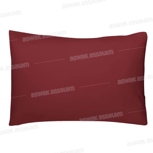 TAIE D'OREILLER COTONELLE 70*50CM GRENAT RICHBOND