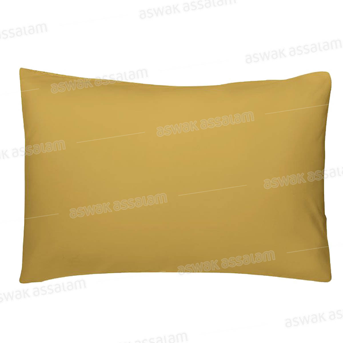 TAIE D'OREILLER COTONELLE 70*50CM MOUTARDE RICHBOND
