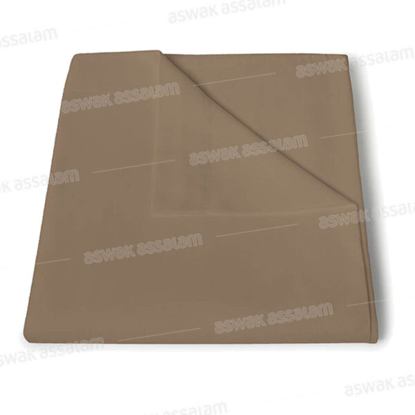 DRAP PLAT COTONELLE 180*270CM TAUPE RICHBOND