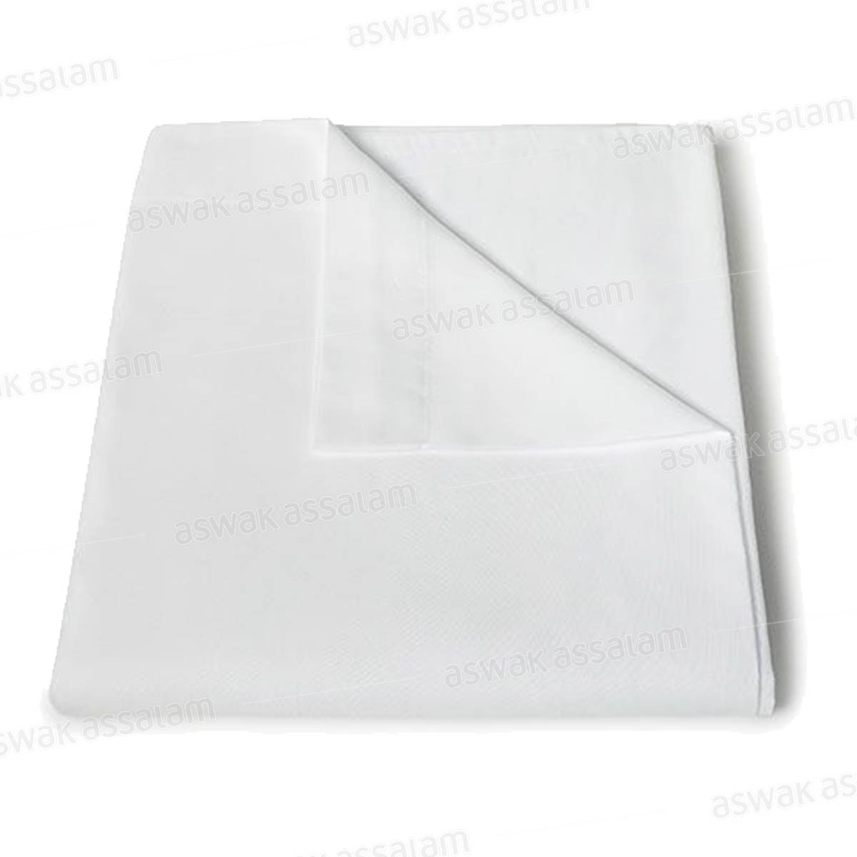 DRAP PLAT COTONELLE 180*270CM BLANC RICHBOND