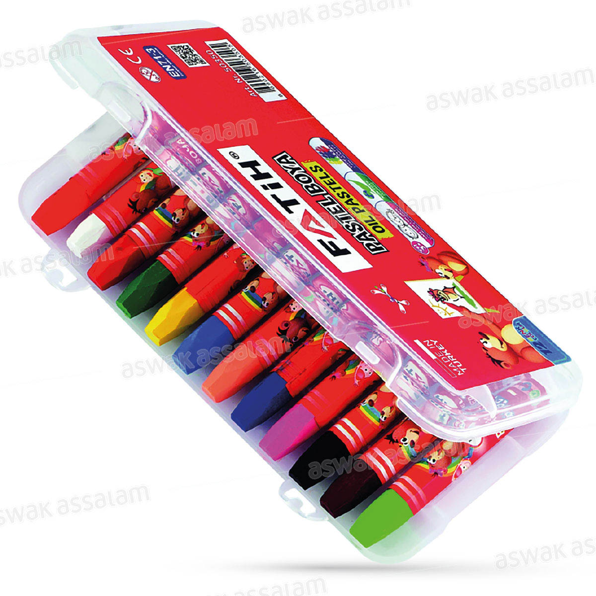 12 CRAYONS PASTELS A L'HUILE FATIH