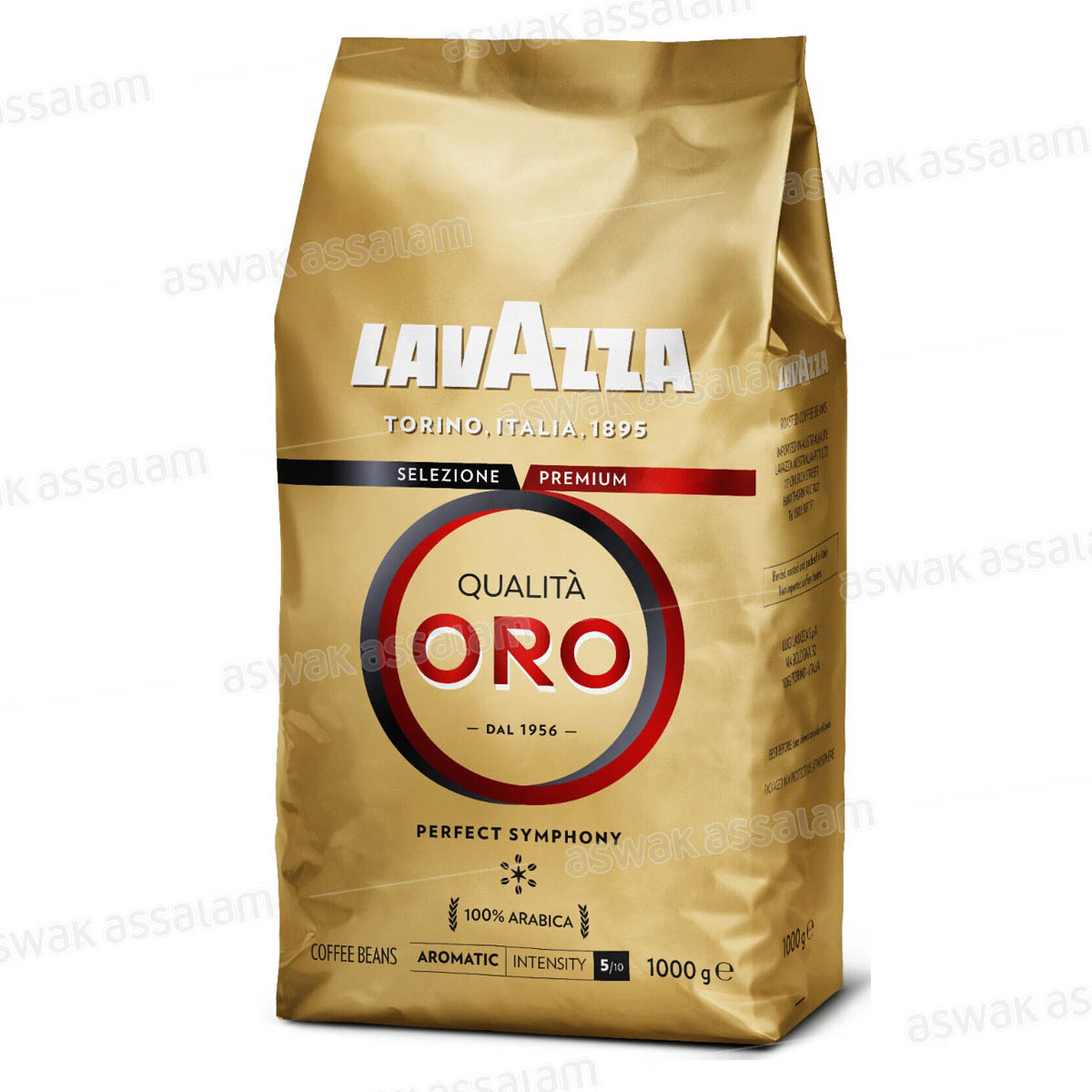 CAFE EN GRAINS QUALITA ORO INTENSITE 5 1KG LAVAZZA