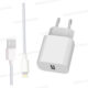 CHARGEUR POWER PLUS 27 + CABLE LIGHTNING ZATEC  