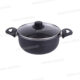 MARMITE BASSE REVETEMENT EN GRANITE 26CM