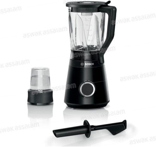 BLENDER BOL EN VERRE 1,5L 1200W NOIR MMB6176B BOSCH