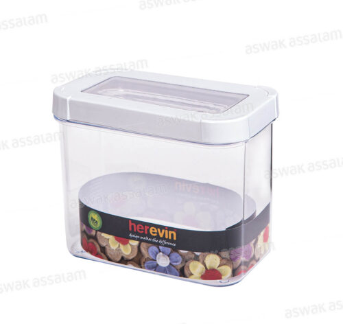 BOITE DE CONSERVATION BLANCHE 1,2L HEVERIN