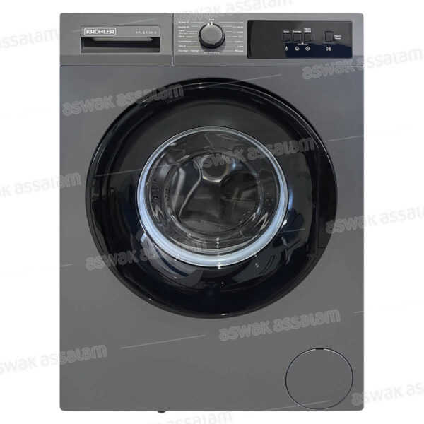 MACHINE A LAVER 8KG 1200 TOURS GRIS KFL-8.1-SK-V FRONTAL KRHOLER