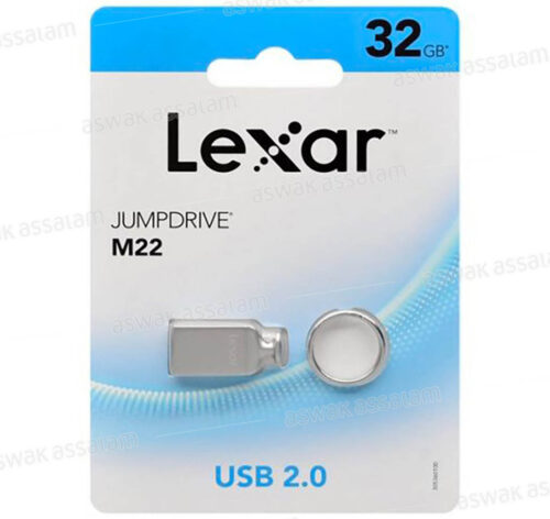 CLE USB ALUMINIUM 32G 2.0 M22 LEXAR 
