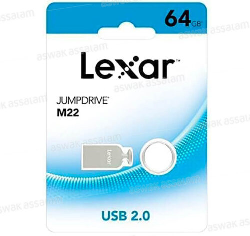 CLE USB ALUMINIUM 64G 2.0 M22 LEXAR 