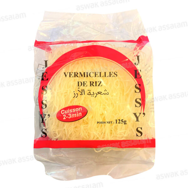 VERMICELLE DE RIZ 125G JESSY'S