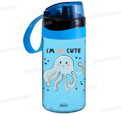 BOUTEILLE A EAU EN PLASTIQUE 520ML POULPE
