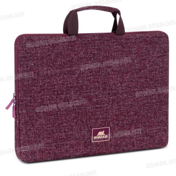 POCHETTE POUR PC PORTABLE 13.3 POUCES ROUGE BORDEAUX 7913 RIVACASE