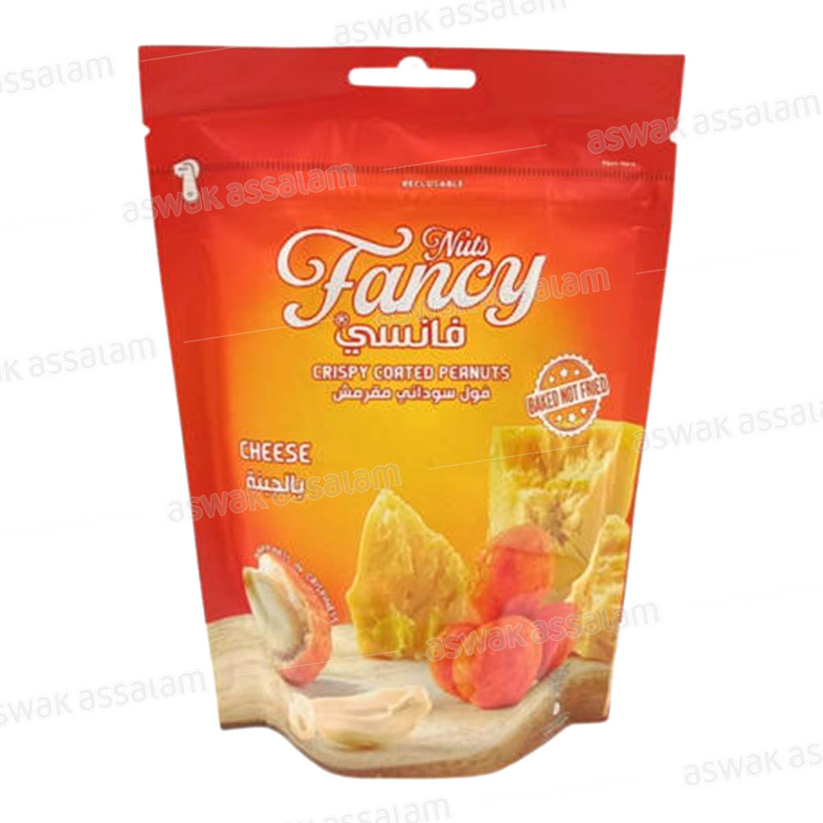 CACAHUETES GRILLEES ENROBEES SAVEUR FROMAGE 120G FANCY