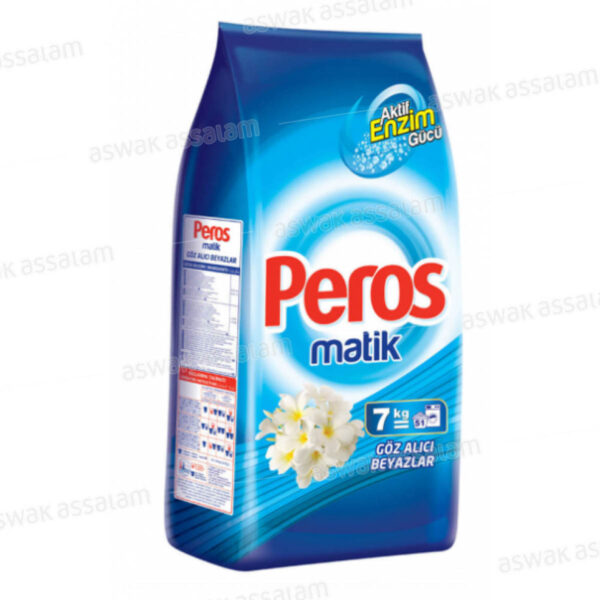 LESSIVE MACHINE BLANC LUMIEUX 7KG PEROS