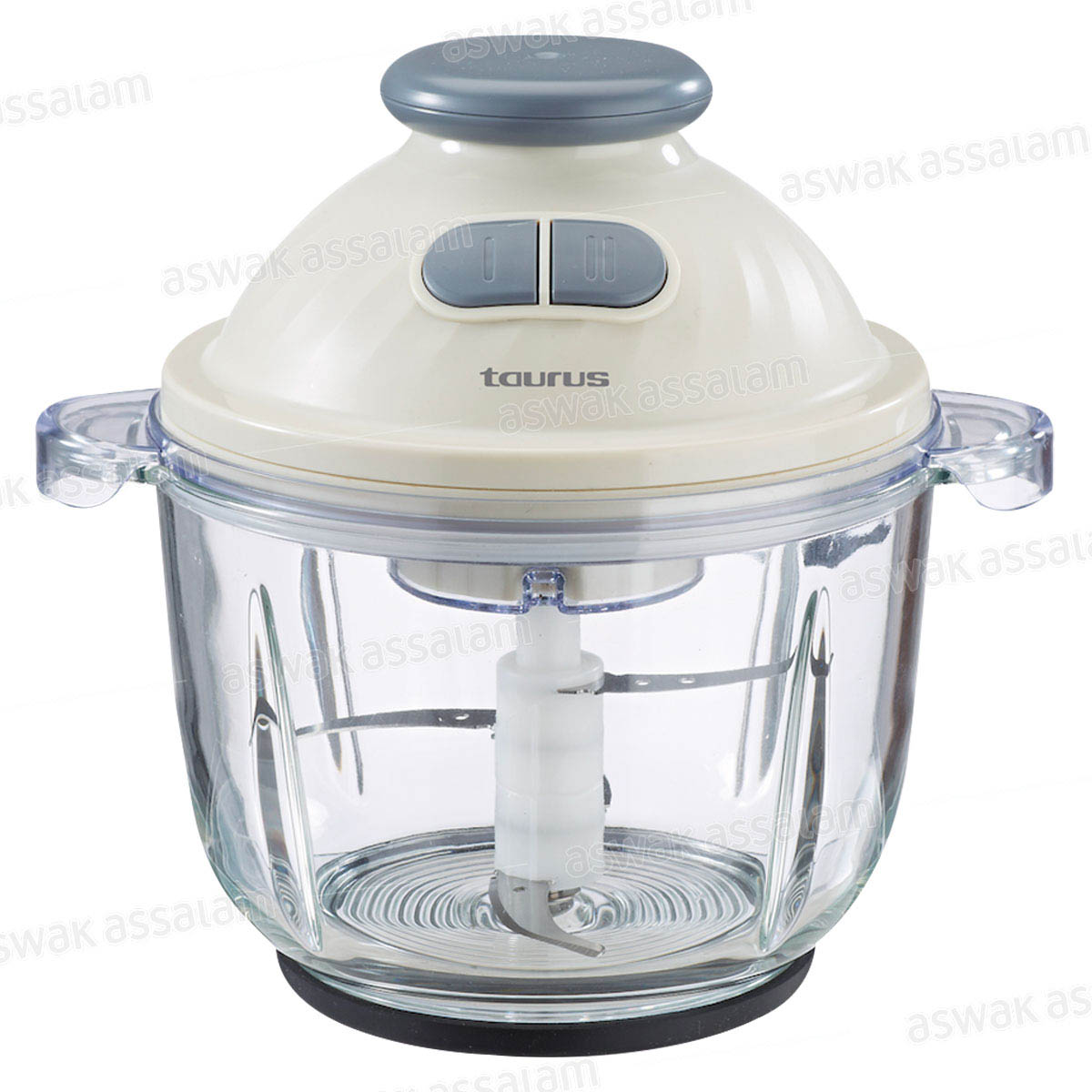 MINI HACHOIR BOL EN VERRE 2L 400W TOP GLASS TAURUS