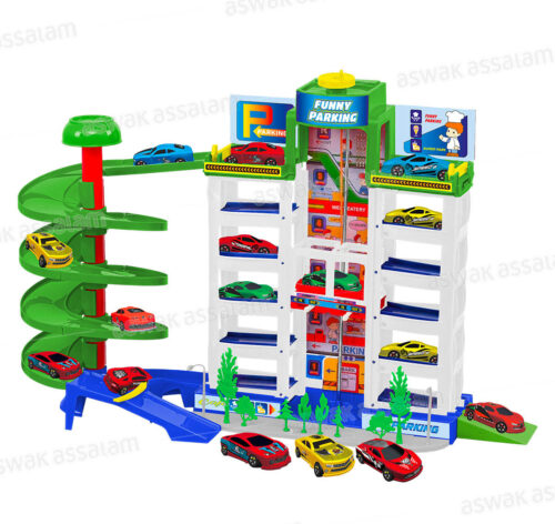 CIRCUIT GARAGE + 3 VOITURES