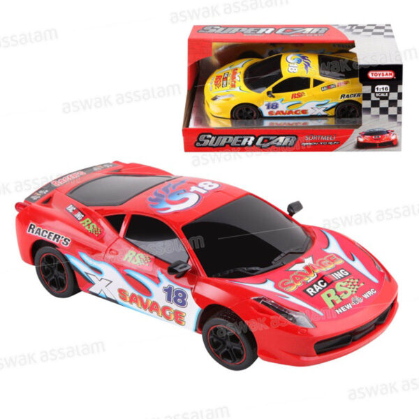 VOITURE DE SPORT A FRICTION