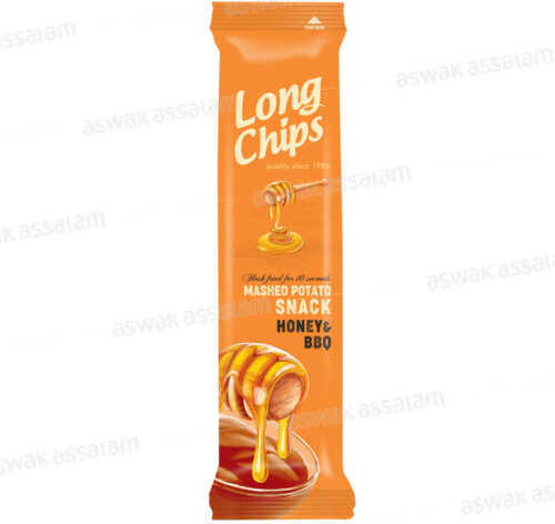 CHIPS LONGUES SAVEUR MIEL ET BBQ 75G LONG CHIPS