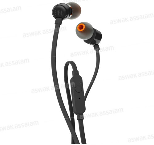 ECOUTEURS FILAIRES INTRA-AURICULAIRES AVEC MICRO TUNE NOIR JBL