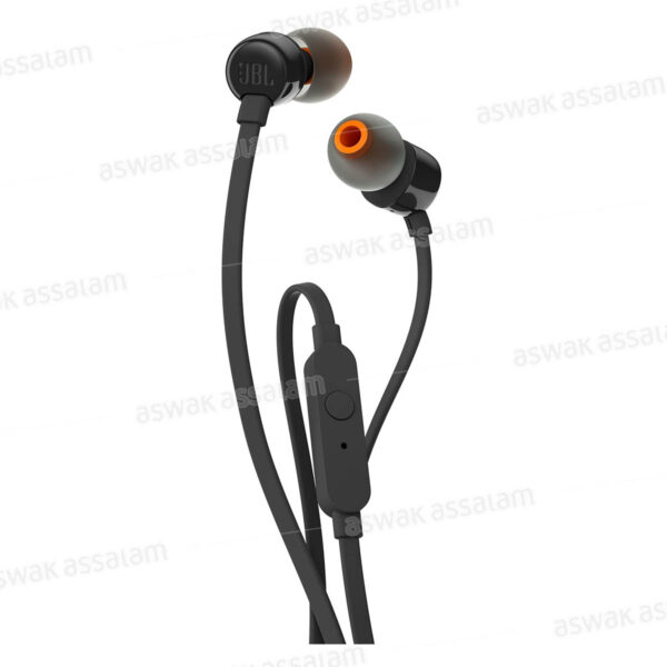 ECOUTEURS FILAIRES INTRA-AURICULAIRES AVEC MICRO TUNE NOIR JBL