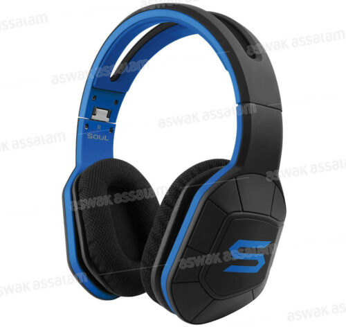 CASQUE DE SPORT FILAIRE ANTI-BRUIT BLEU COMBAT+ SOUL